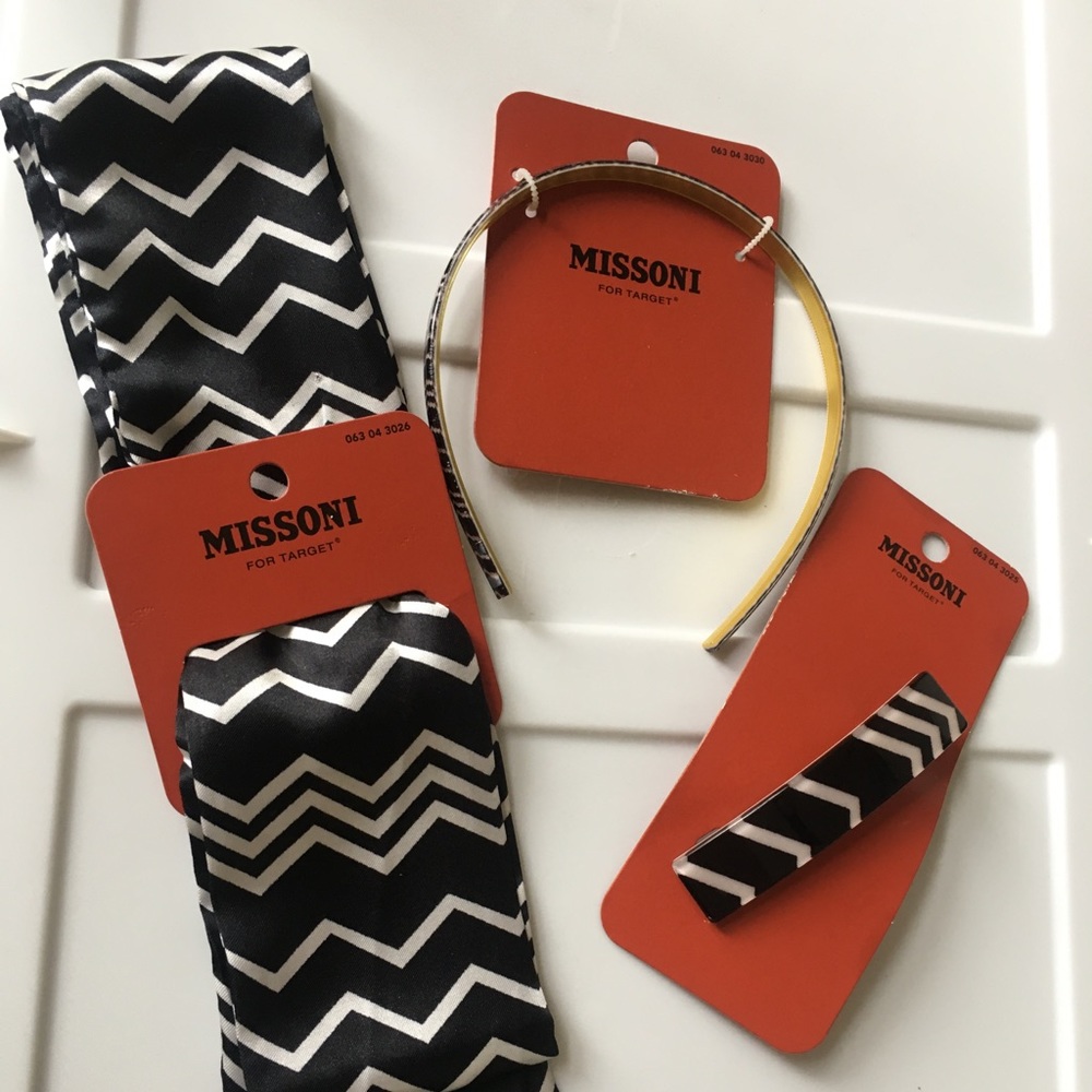 Missoni For Target Zig Zag Hair Accessories